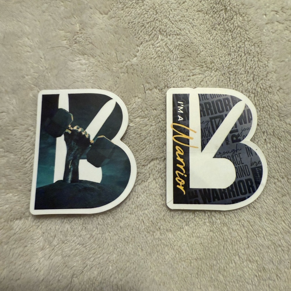 2 Buffbunny Collection stickers